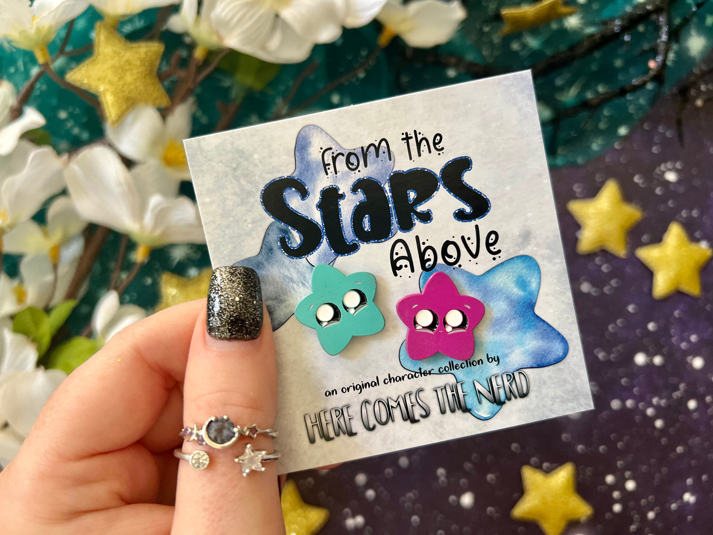 *Collectible* *MINI* Strela's Star Chonks (TOG) - 2 Enamel Pins