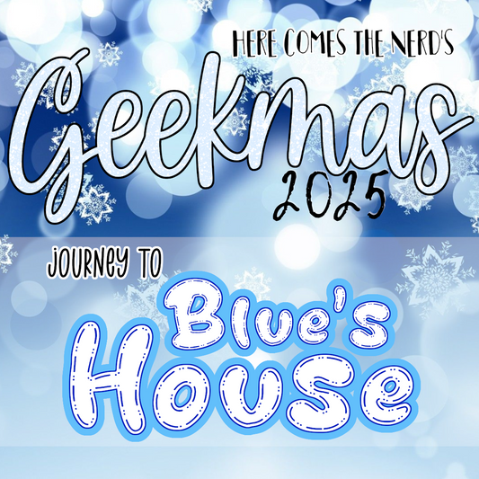 *PREORDER* Journey to Blue's House, Here Comes the Nerd's 2 Days of Geekmas - Blind Box Advent Calendar