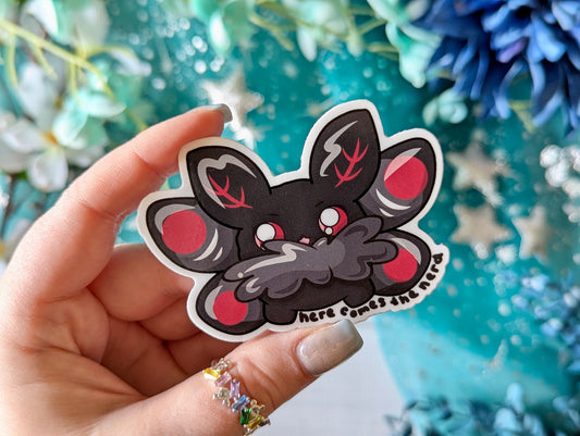 Mothman - Vinyl Sticker (FREEEEE Shipping!)