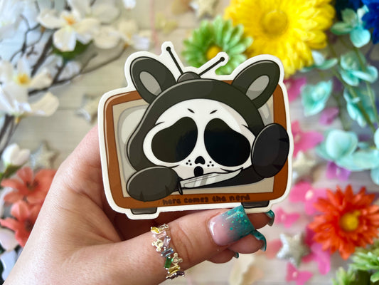 Ghostface Bun, TV Nightmare - Acrylic Magnet