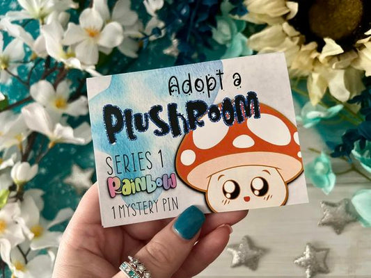 *Mystery Pin* Plushroom (Series 1: Rainbow) - Enamel Pin(s)