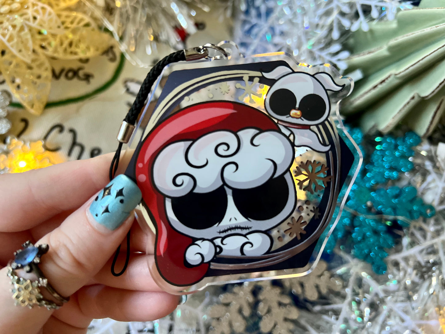 Sandy Claws - Ornament & Hot Chocolate Collaboration