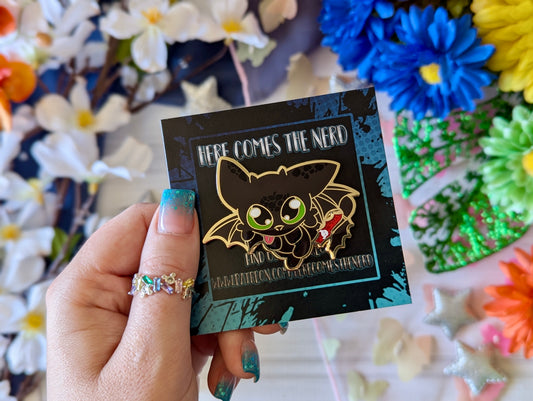 *MEGA* No Toof - Enamel Pin