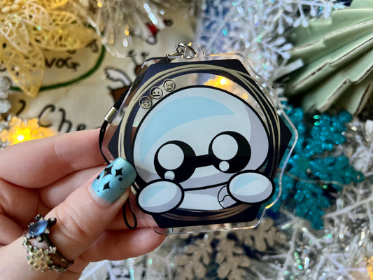 Marshmellow Hero - PVC Ornament with Silver Hot Stamping