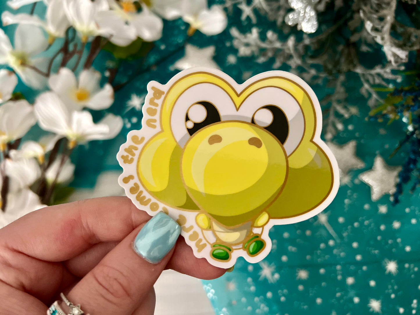 Joyful Murder Turtle - Vinyl Sticker (FREEEEE Shipping!)