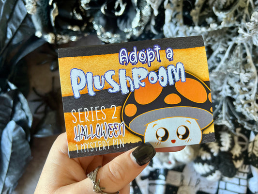 *Mystery Pin* Plushroom (Series 2: Halloween) - Enamel Pin(s)