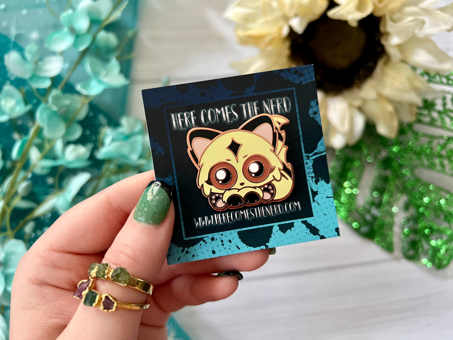 Cat Demon - Enamel Pin