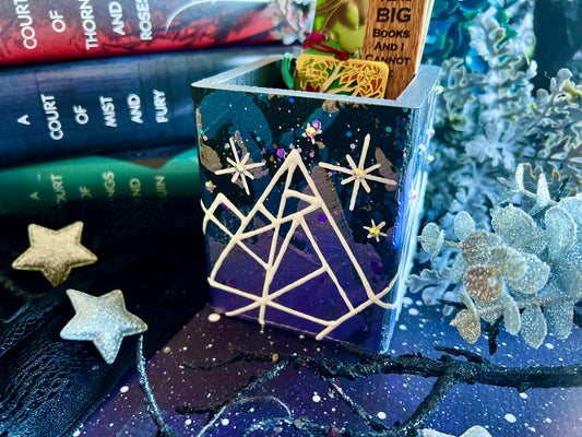 City of Starlight - Hand Painted Bookmark Holder