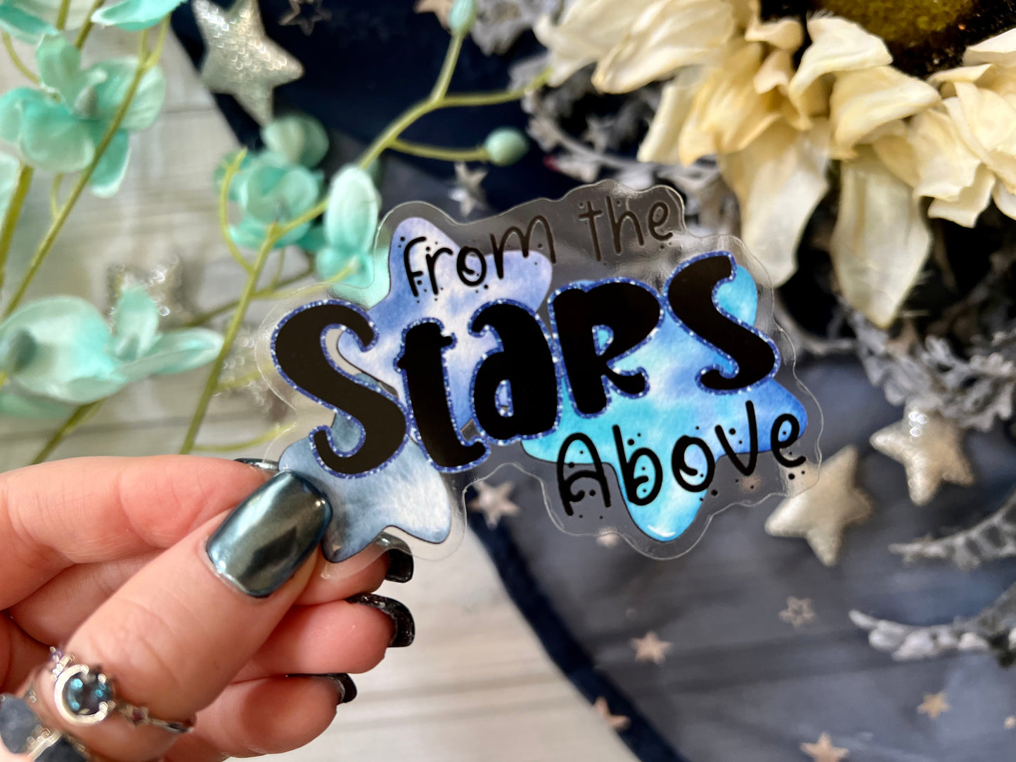 *Reward Only!* From the Stars Above* (Logo) - Translucent Sticker