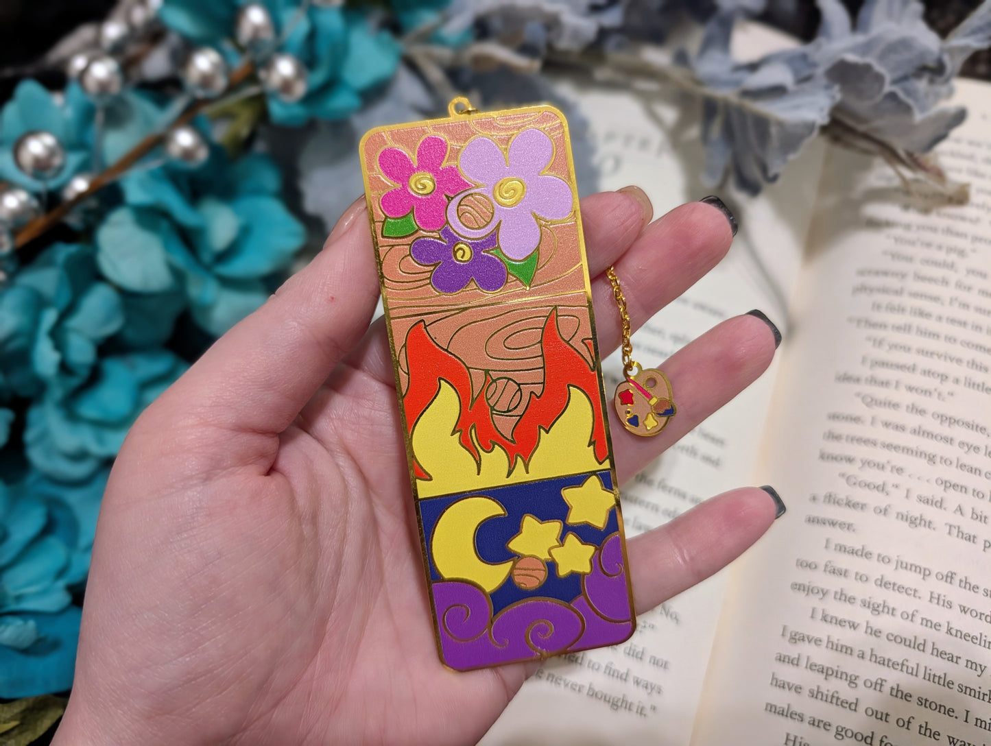 Painted Dresser - Metal Bookmark