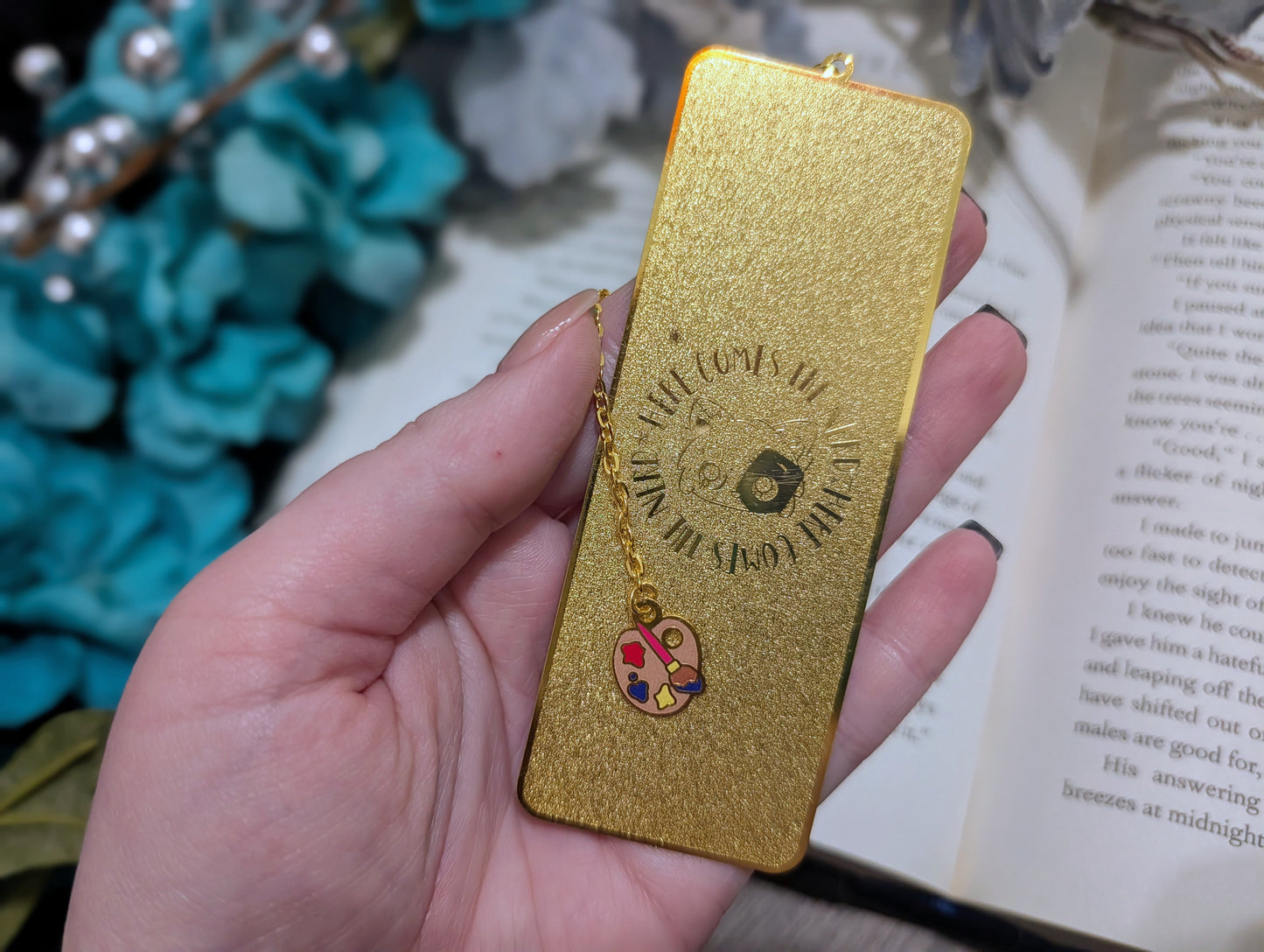 Painted Dresser - Metal Bookmark