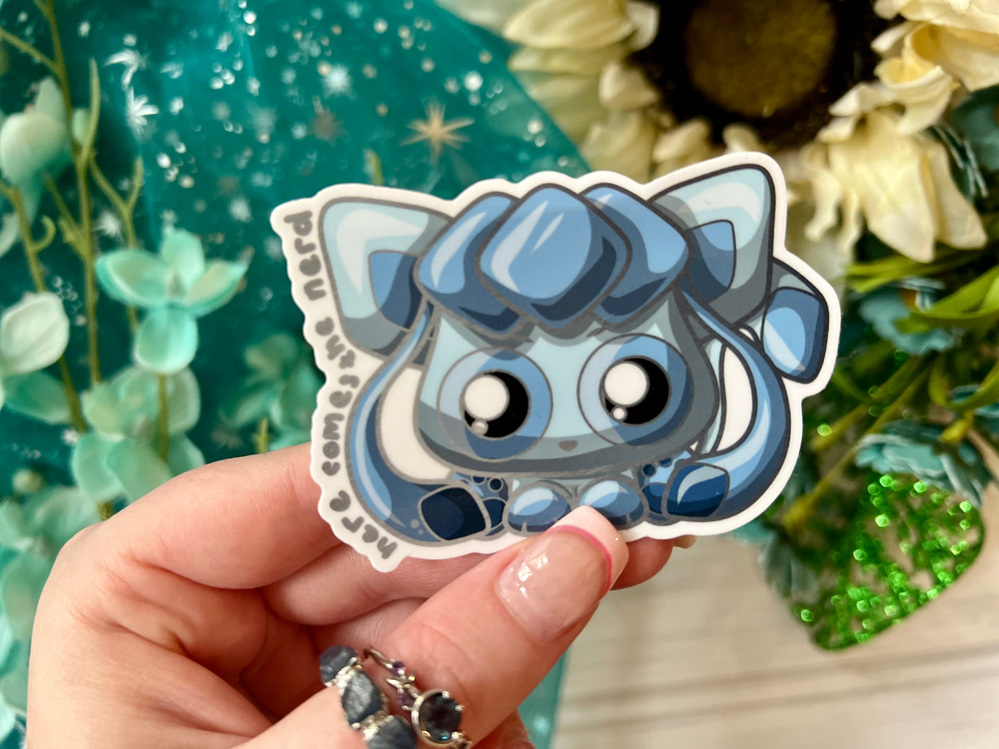 Ice Floof - Vinyl Sticker (FREEEEE Shipping!)