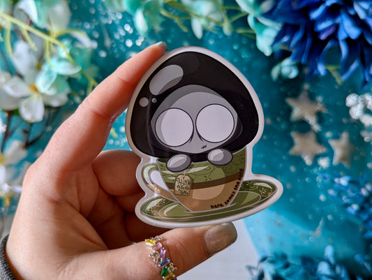 Tea Spiller - Acrylic Magnet