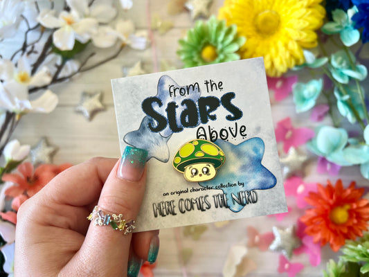 *VIP Exclusive* Plushroom (Emerald City) - Enamel Pin