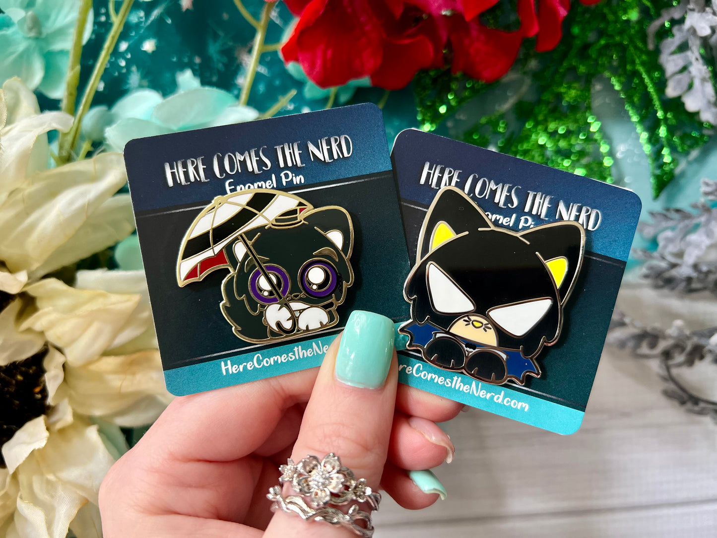 The Bat - Enamel Pin