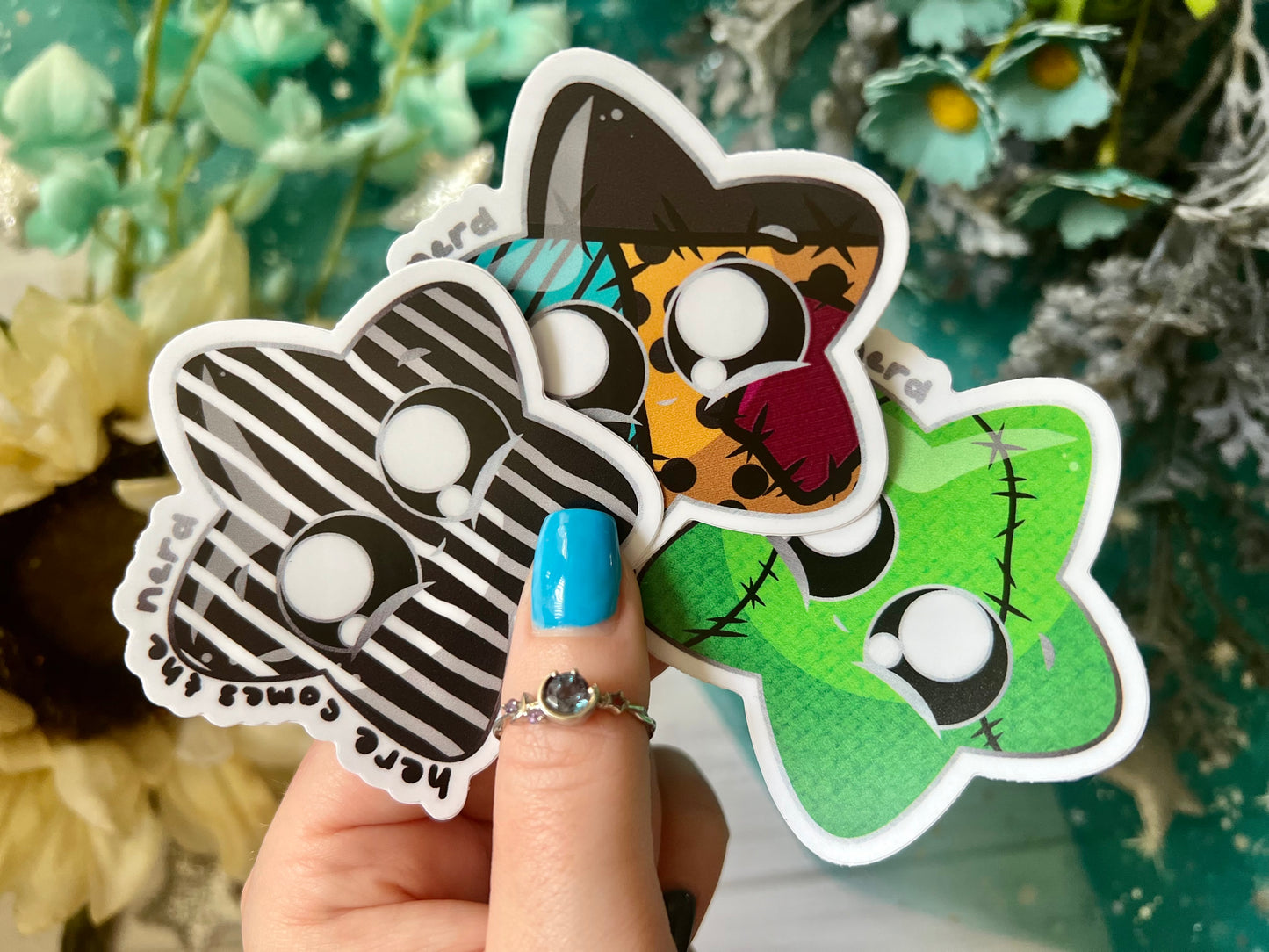 Angry Sack, Star Chonk - Vinyl Sticker (FREEEEE Shipping!)