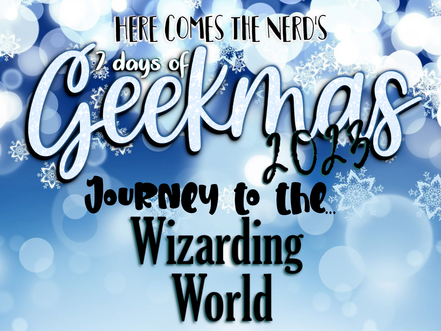 Here Comes the Nerd's 7 Days of Geekmas, ALL STARS 2023 - Blind Box Advent Calendar