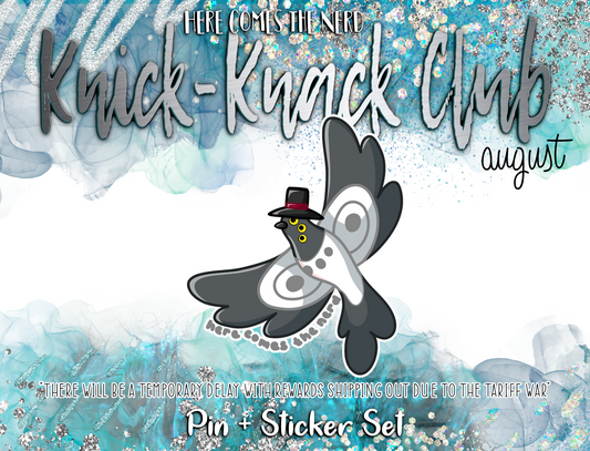 August Knick-Knack Club, Patreon Design - Sussie