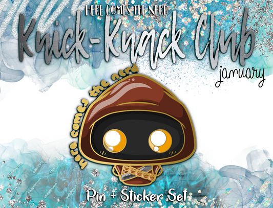 January Knick-Knack Club, Patreon Design - Sand Thief