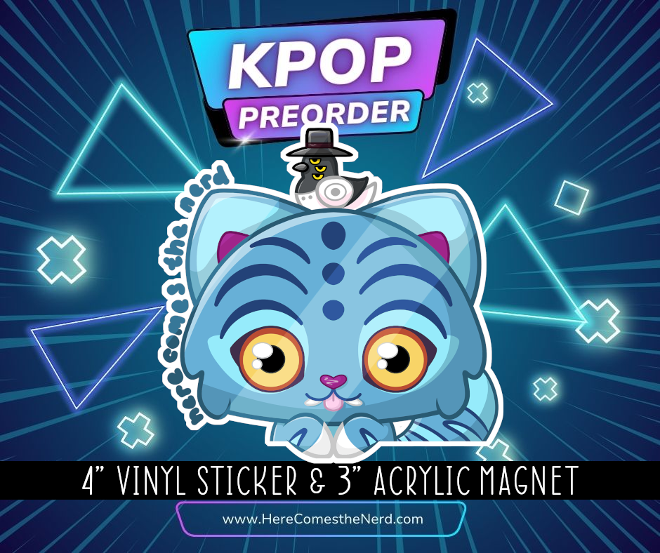 KPop Preorder, Derpy & Sussie - Acrylic Magnet & *MEGA* Vinyl Sticker Set