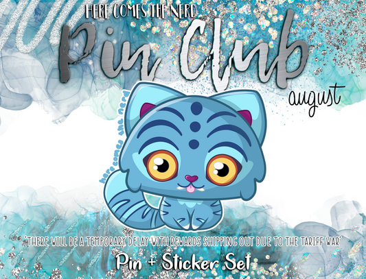 August Pin Club, Patreon Design - Derps