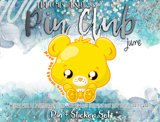 June Pin Club, Patreon Design - Sunshine