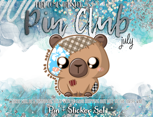 July Pin Club, Patreon Design - FTSA* Zovo