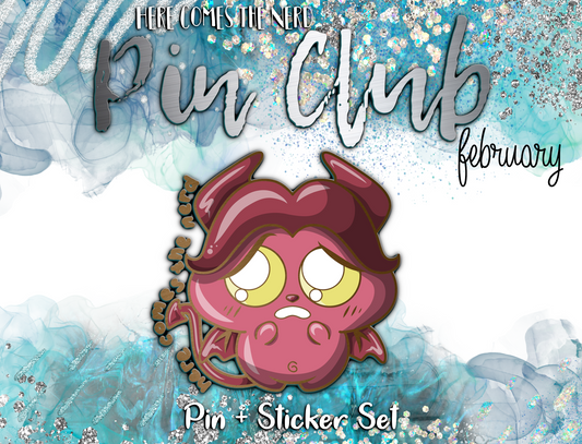 February Pin Club, Patreon Design - Minion #1