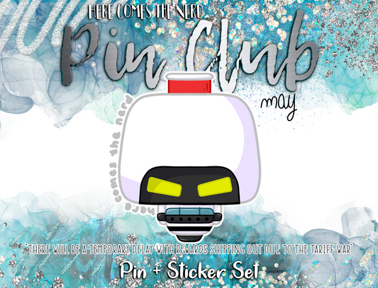 May Pin Club, Patreon Design - Sweep Sweep