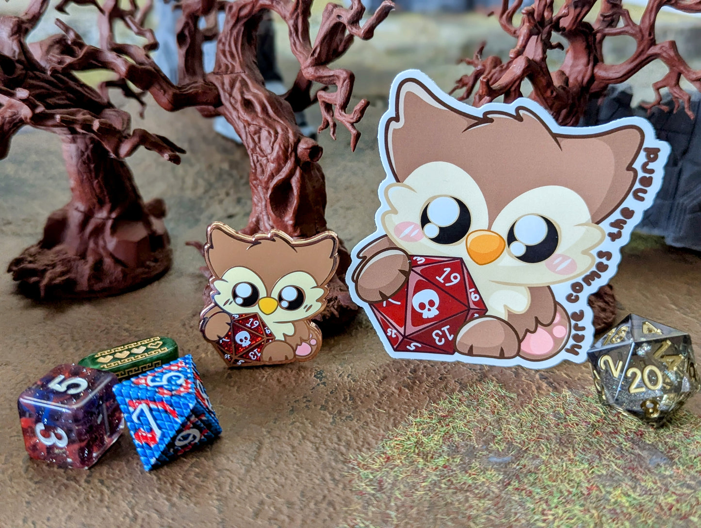 *MEGA SET* No Fandom Left Behind, Booth Babe Takeover - (5) Enamel Pins & (5) Stickers Set