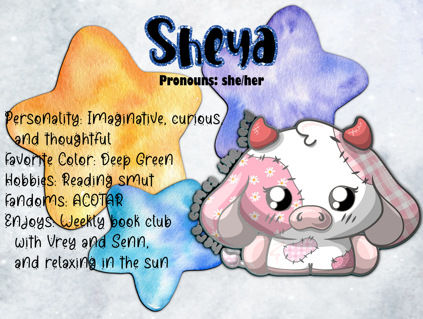 Sheya, From the Stars Above* - Enamel Pin