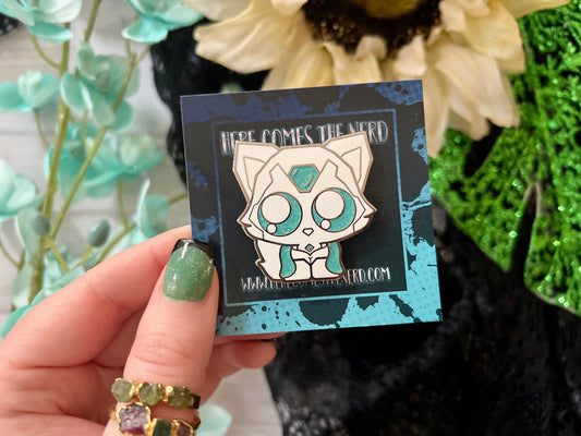 *Limited Edition* White Vision - Enamel Pin
