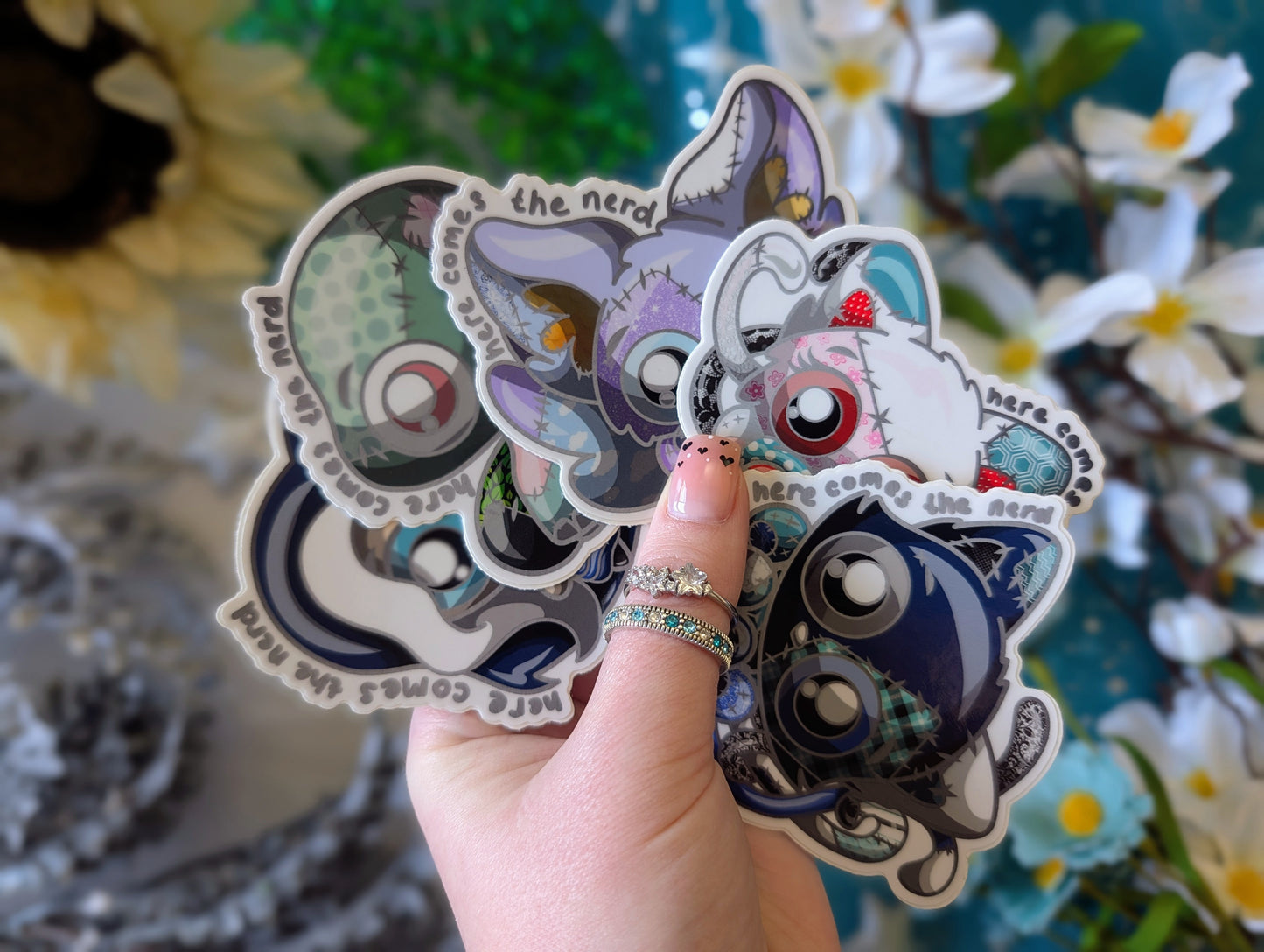 *Classic* From the Stars Above* Art - (5) Vinyl Stickers (FREEEEE Shipping!)