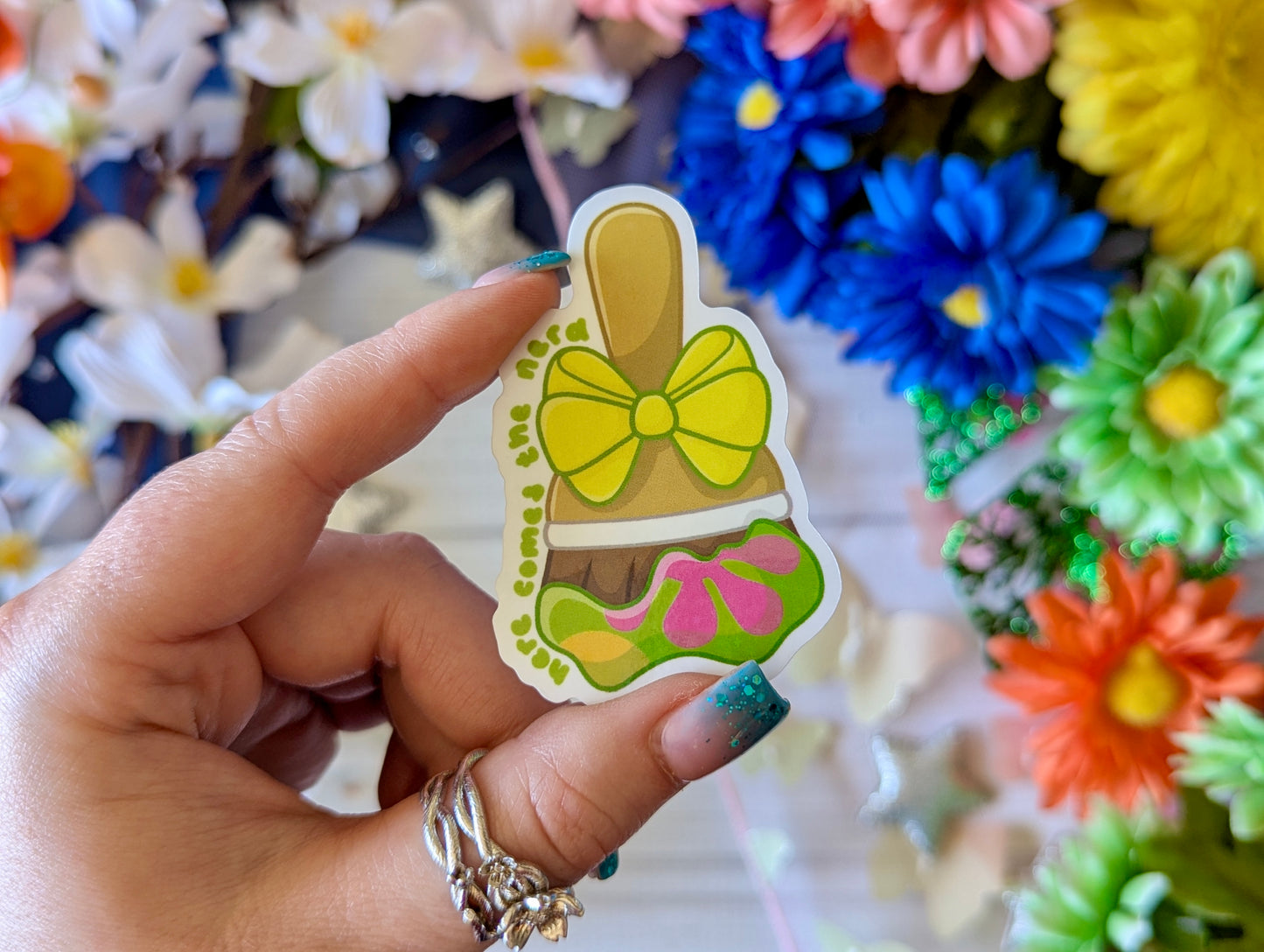 *MINI* Paint Brush (Advanced Colors), You Choose! - Vinyl Sticker(s) (FREEEEE Shipping!)