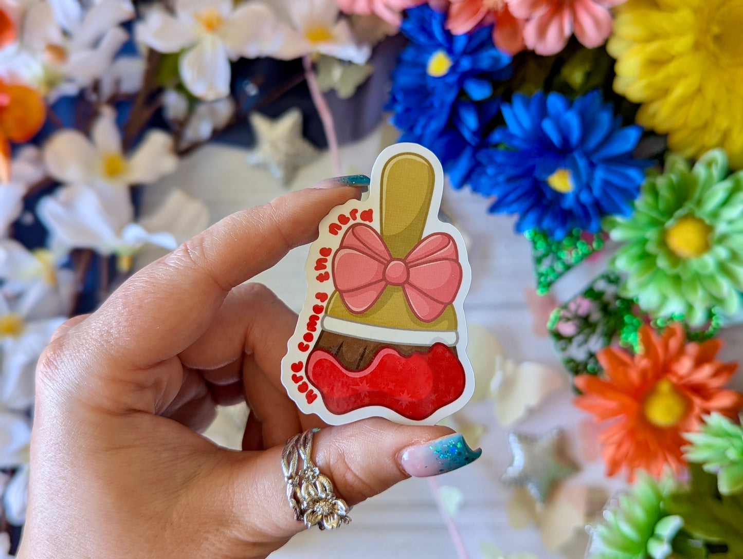 *MINI* Paint Brush (Base Colors), You Choose! - Vinyl Sticker(s) (FREEEEE Shipping!)