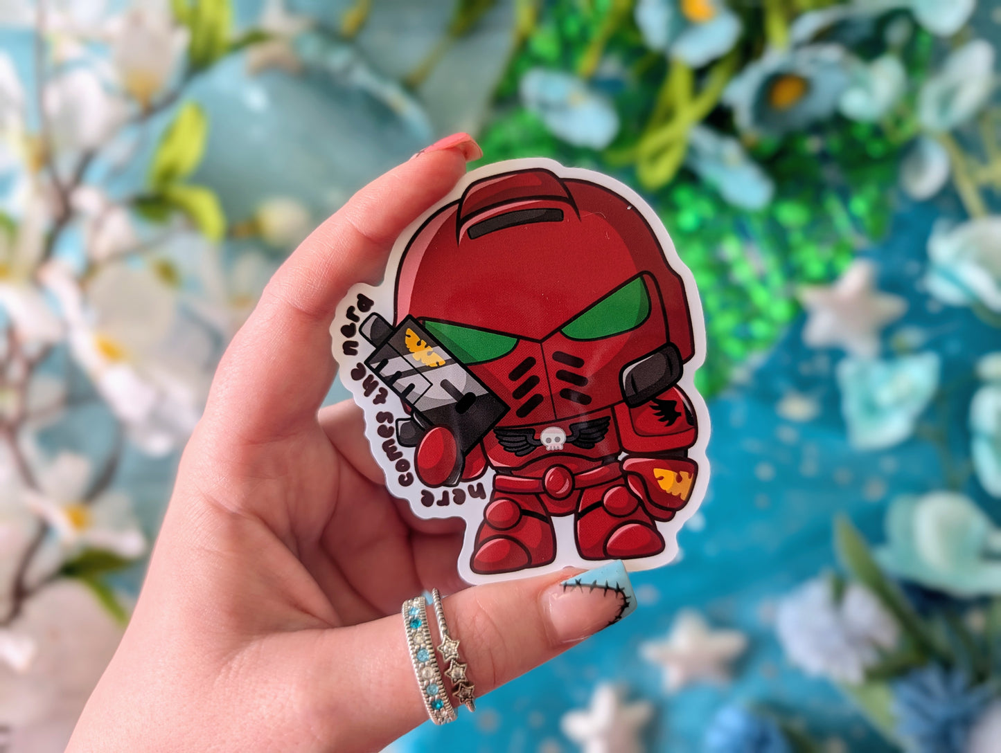 Emprah's Angels, Ragey Vampires Chapter - Enamel Pin & Sticker Set