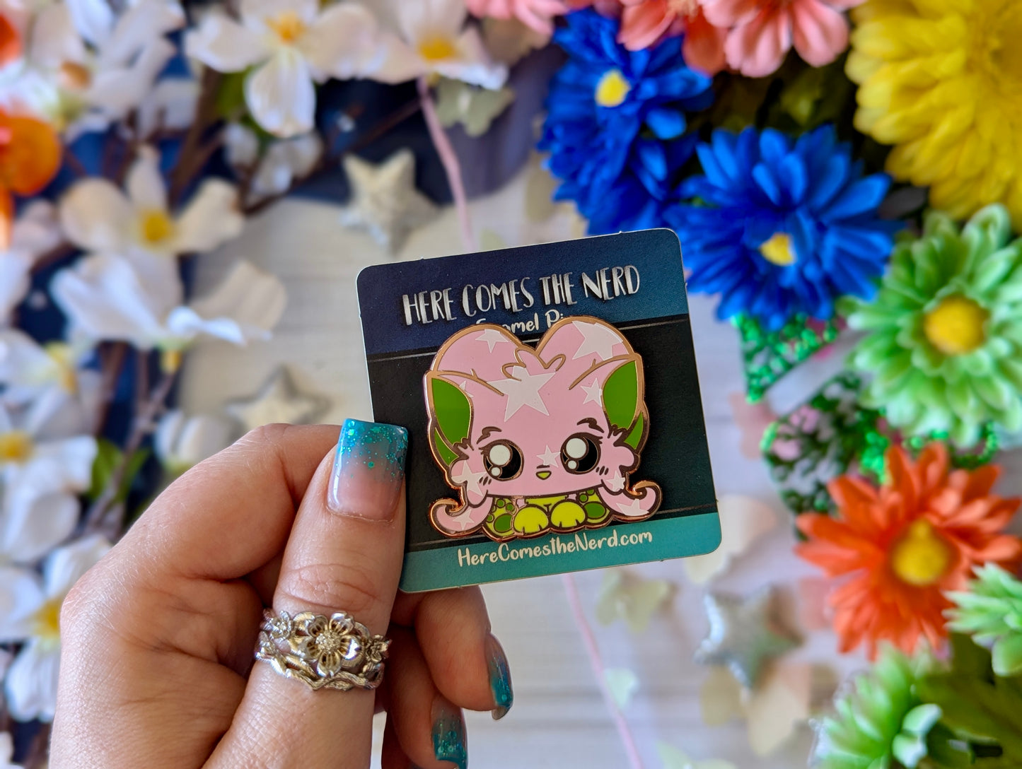 Fluffara (Yellow/Anniversary/Halloween) - Enamel Pin