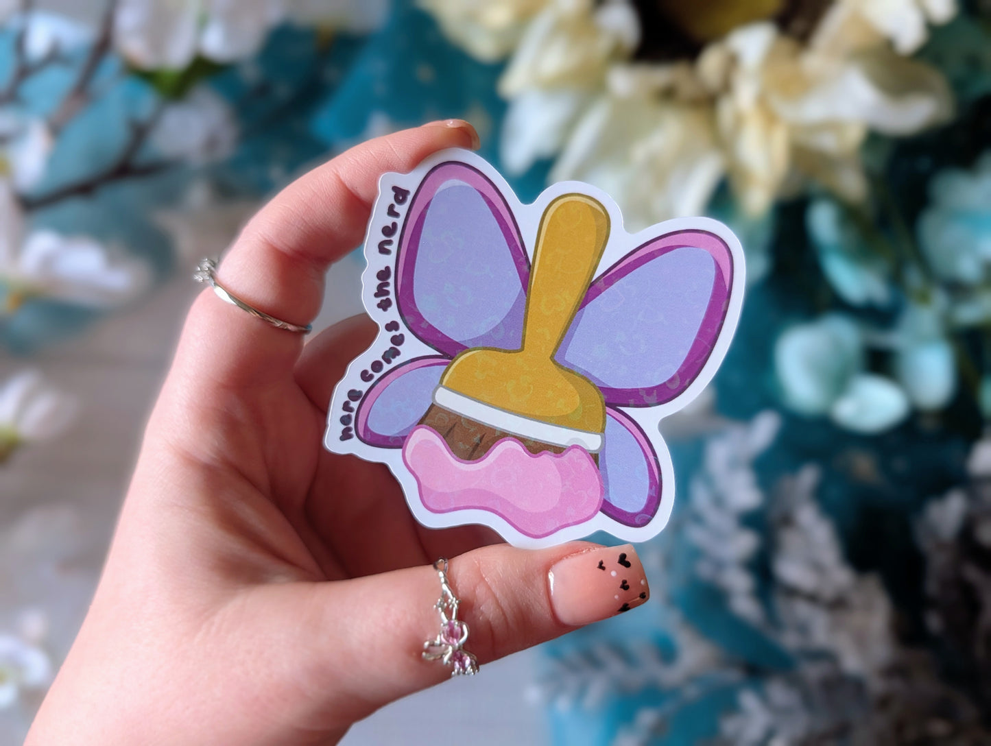 *MINI* Paint Brush (Advanced Colors), You Choose! - Vinyl Sticker(s) (FREEEEE Shipping!)