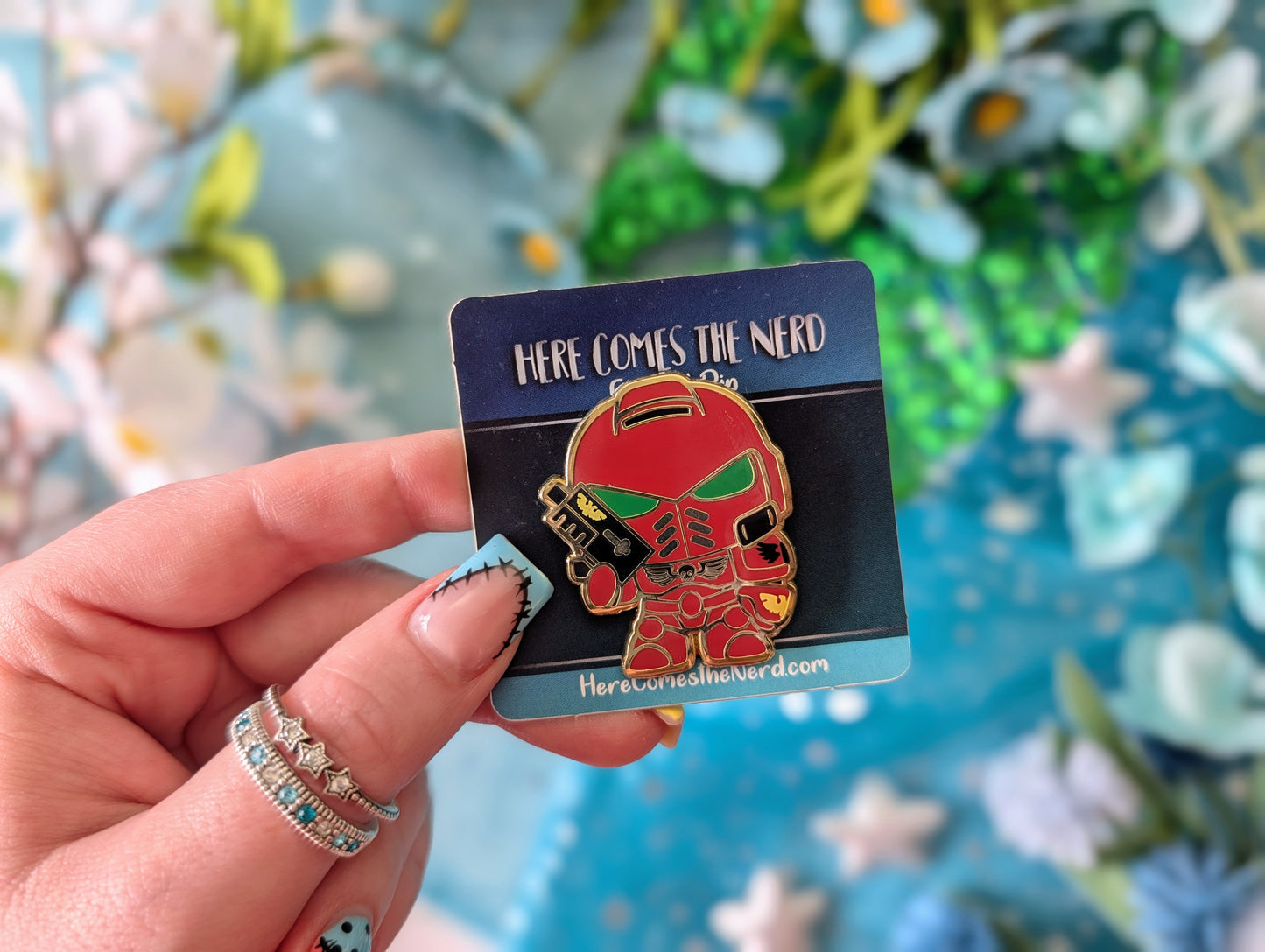 Emprah's Angels, Ragey Vampires Chapter - Enamel Pin & Sticker Set