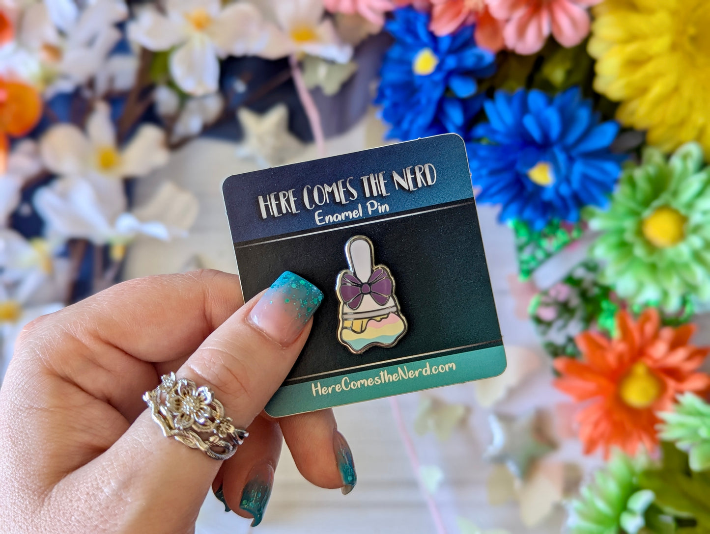 *MINI* Paint Brush (Advanced Colors), You Choose! - Enamel Pin(s)