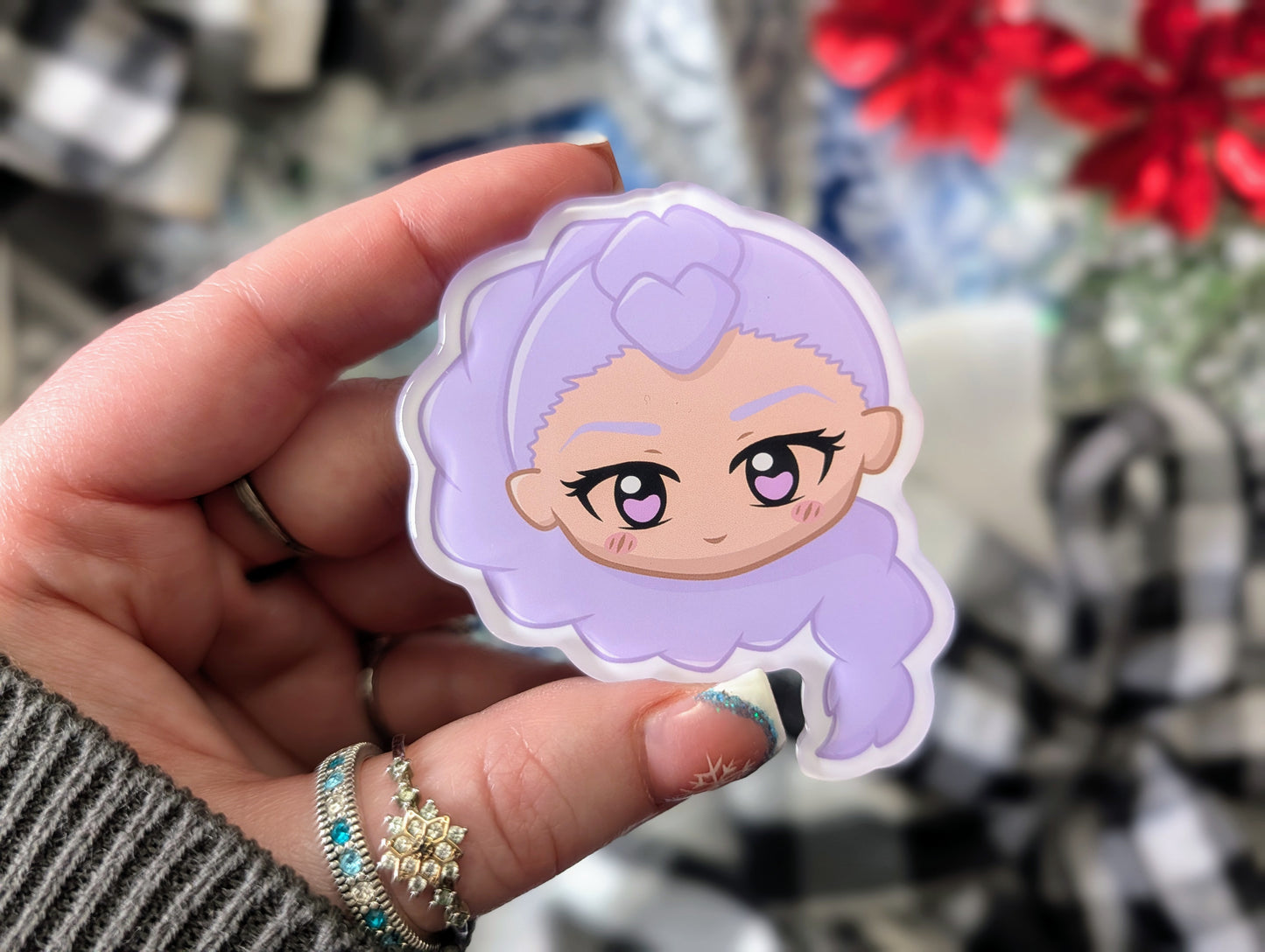 Singing Hunter Heroes - (3) Acrylic Magnets