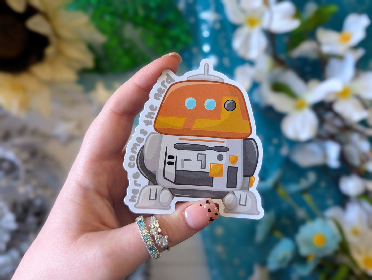 Chaotic Menace Droid - Vinyl Sticker (FREEEEE Shipping!)