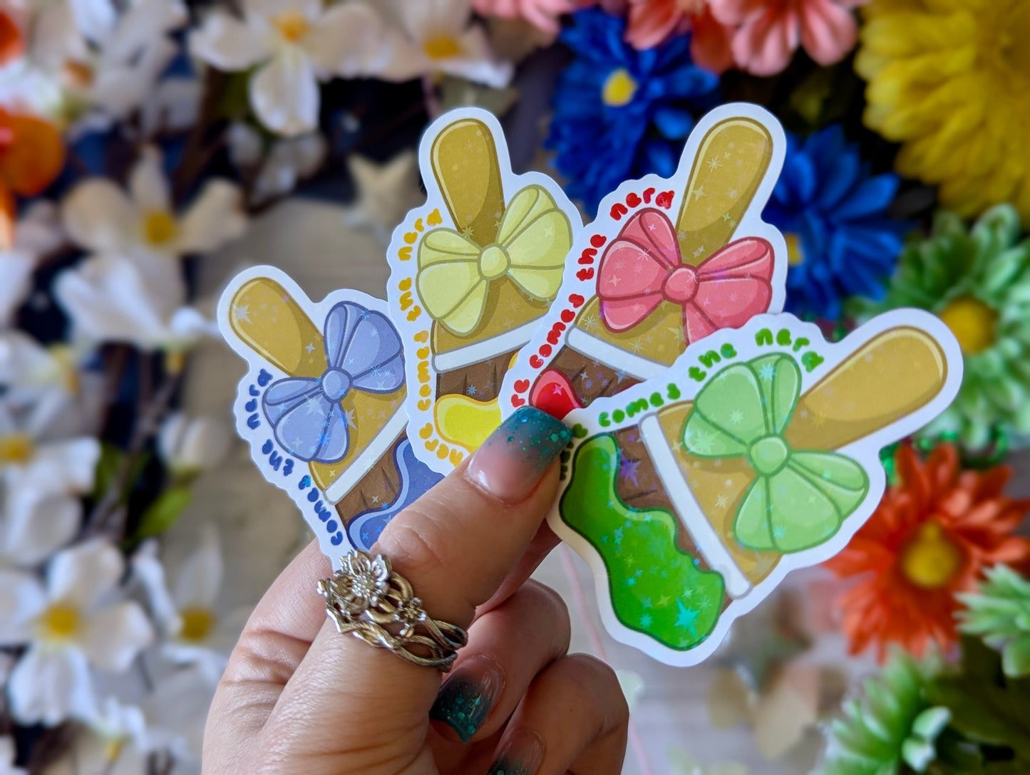 *MINI* Paint Brush (Base Colors), You Choose! - Vinyl Sticker(s) (FREEEEE Shipping!)