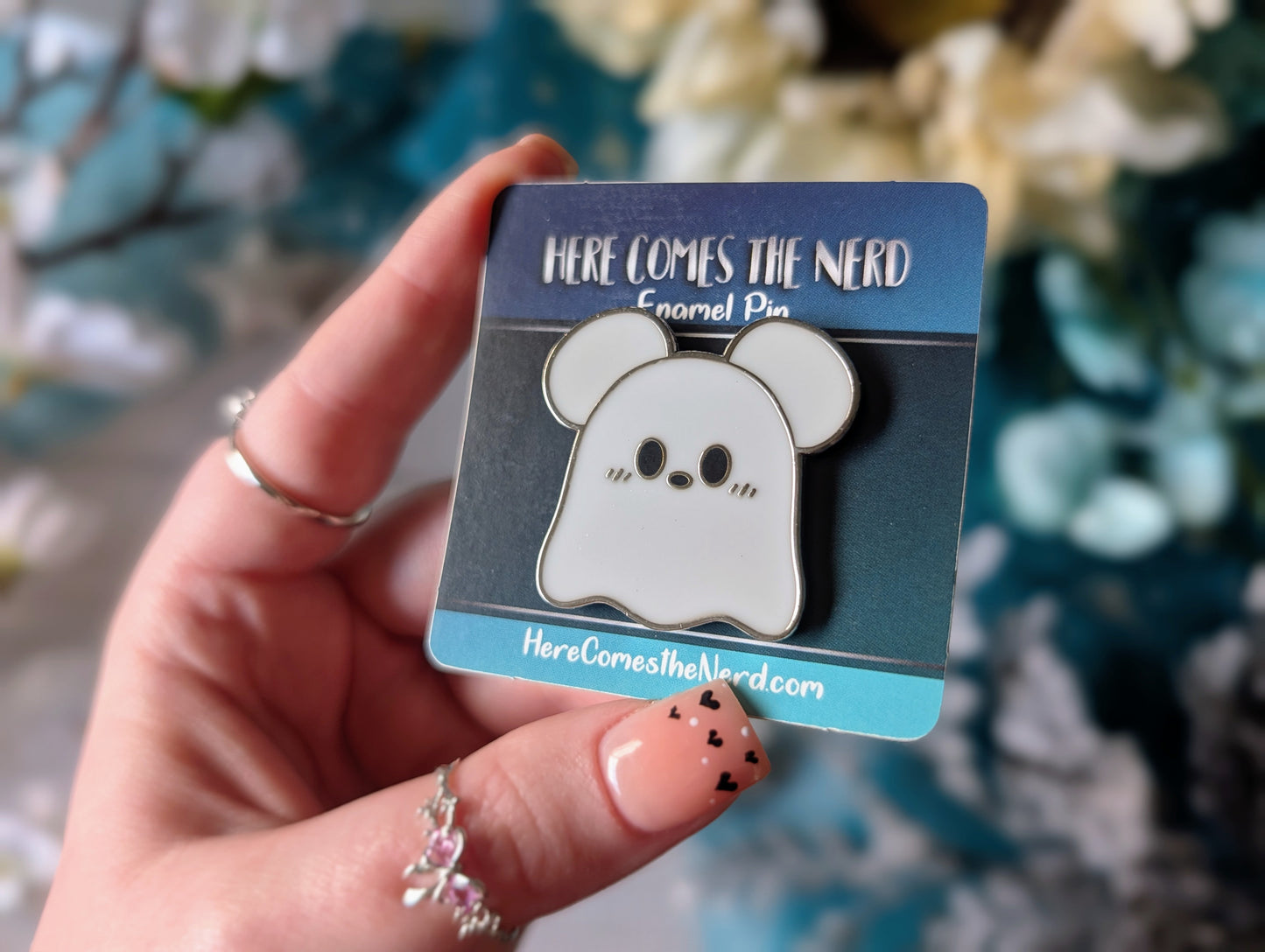 Mr. Mouse Ghostie - Enamel Pin
