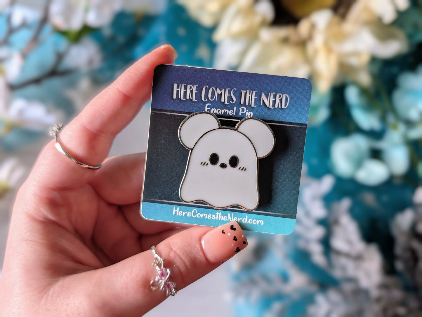 Mr. Mouse Ghostie - Enamel Pin