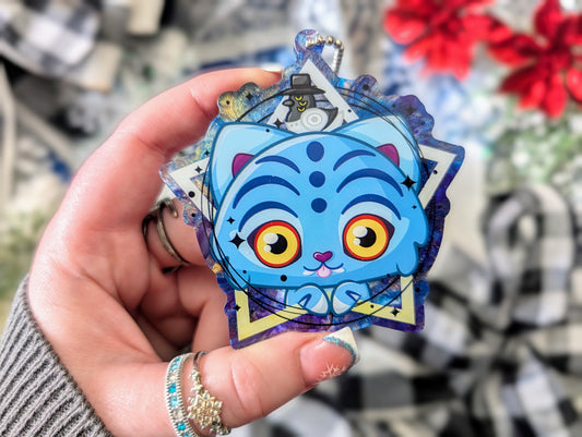 Derpy & Bestie Birb - Pearlescent PVC Ornament