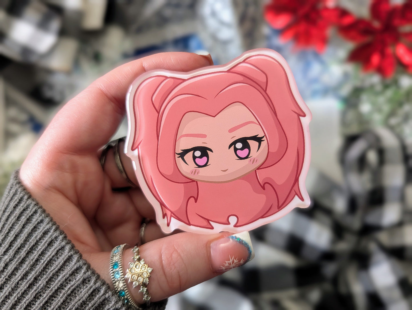 Singing Hunter Heroes - (3) Acrylic Magnets