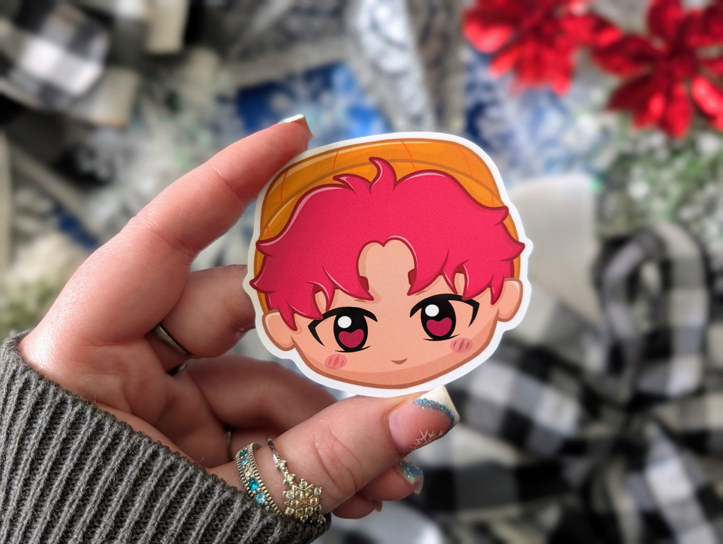 Demon Boy Band, Soda Pop Version - (5) Vinyl Stickers (FREEEEE Shipping!)