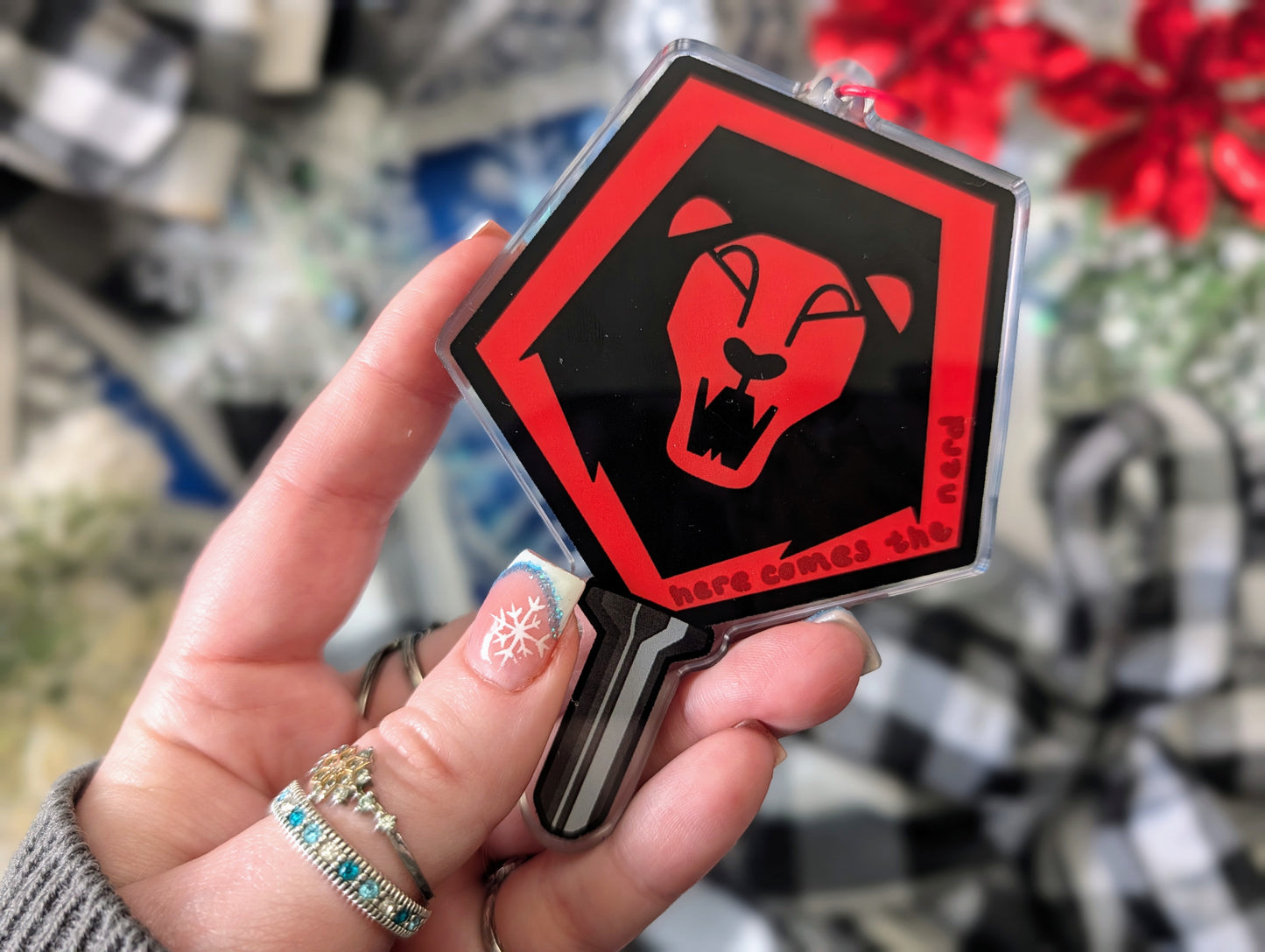 Demon Boy Band, Soda Pop & Idol Versions - Acrylic Shaker Keychain including 5 Charms