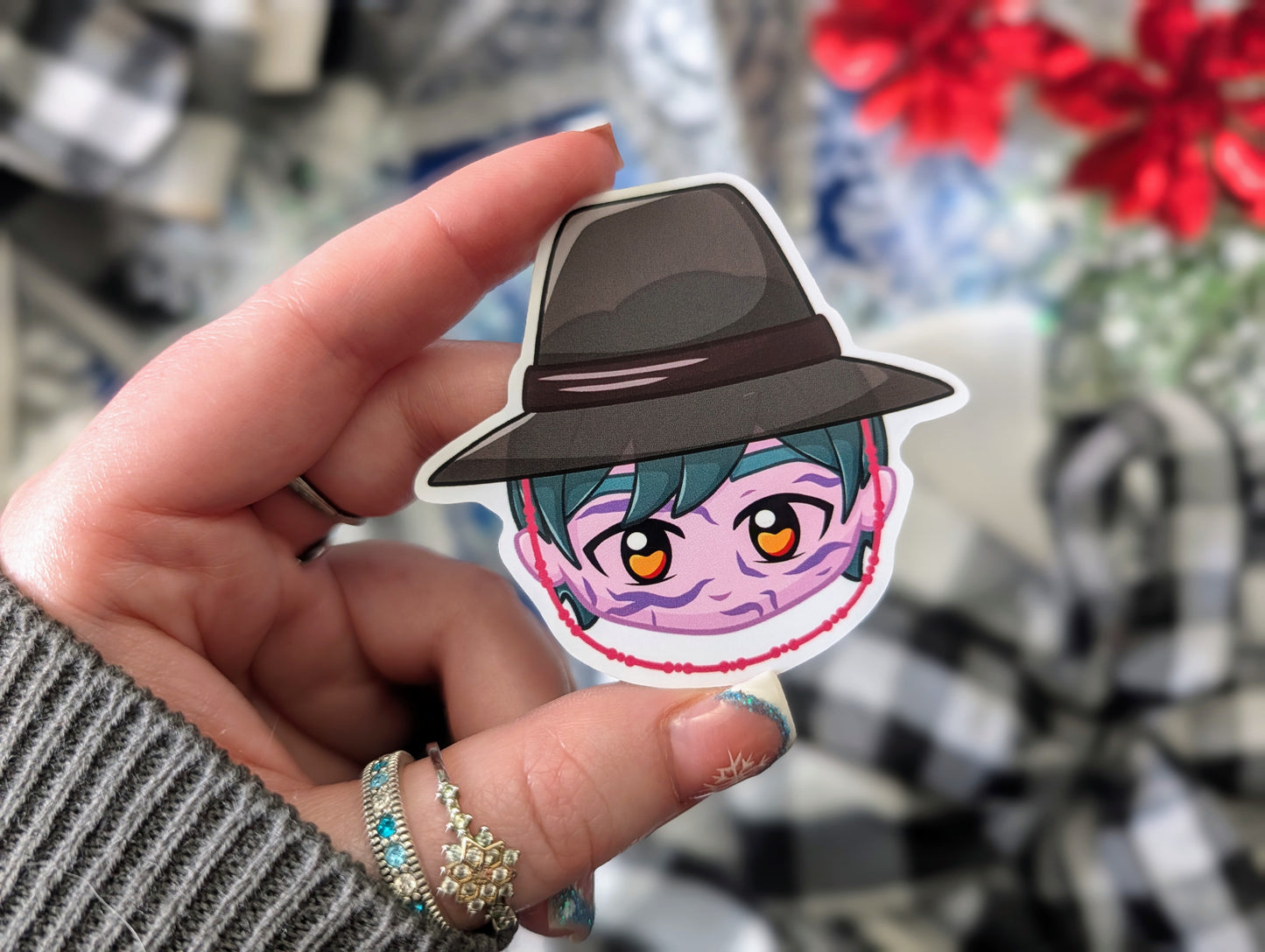 Demon Boy Band, Idol Version - (5) Vinyl Stickers (FREEEEE Shipping!)